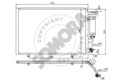 Конденсатор, кондиционер SOMORA купить