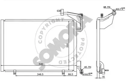 Конденсатор, кондиционер SOMORA купить