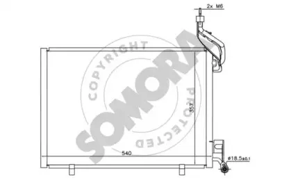 Конденсатор, кондиционер SOMORA купить