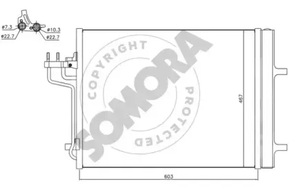 Конденсатор, кондиционер SOMORA купить