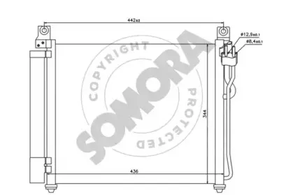 Конденсатор, кондиционер SOMORA купить