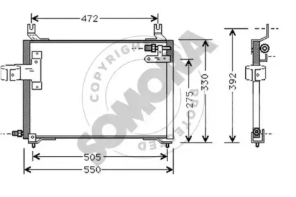 Конденсатор, кондиционер SOMORA купить