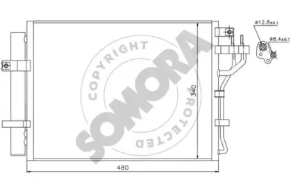 Конденсатор, кондиционер SOMORA купить