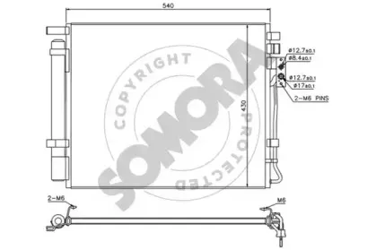 Конденсатор, кондиционер SOMORA купить