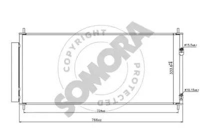 Конденсатор, кондиционер SOMORA купить
