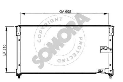 Конденсатор, кондиционер SOMORA купить