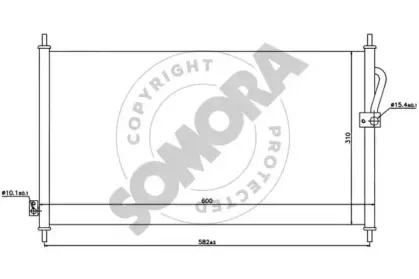 Конденсатор, кондиционер SOMORA купить