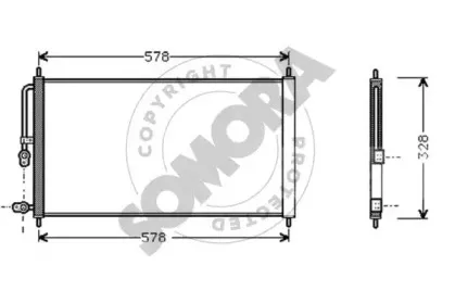 Конденсатор, кондиционер SOMORA купить