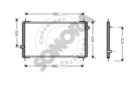 Конденсатор, кондиционер SOMORA купить