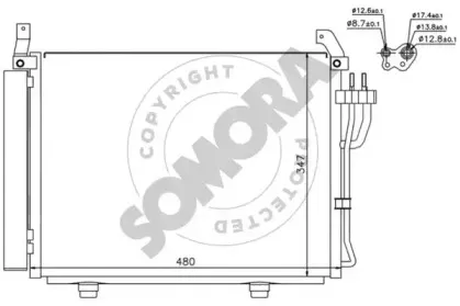 Конденсатор, кондиционер SOMORA купить