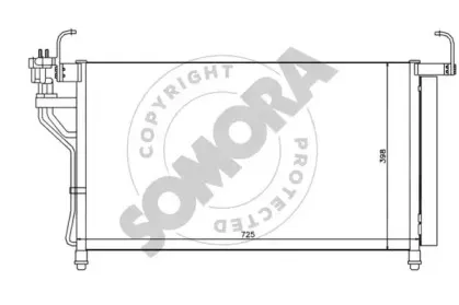 Конденсатор, кондиционер SOMORA купить