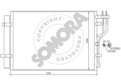 Конденсатор, кондиционер SOMORA купить