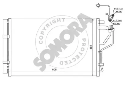 Конденсатор, кондиционер SOMORA купить