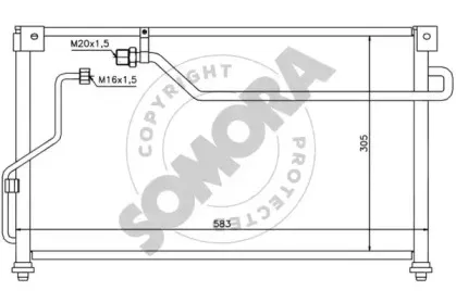 Конденсатор, кондиционер SOMORA купить
