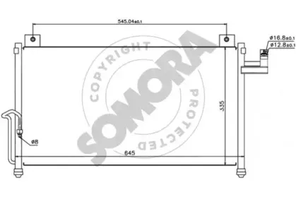 Конденсатор, кондиционер SOMORA купить
