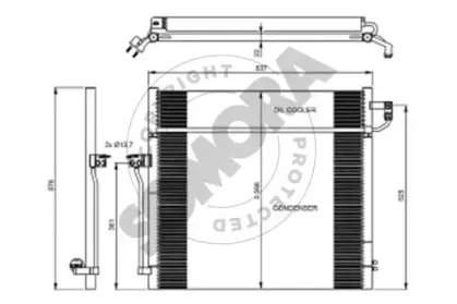 Конденсатор, кондиционер SOMORA купить