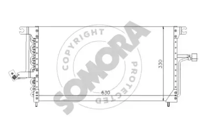 Конденсатор, кондиционер SOMORA купить