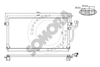 Конденсатор, кондиционер SOMORA купить