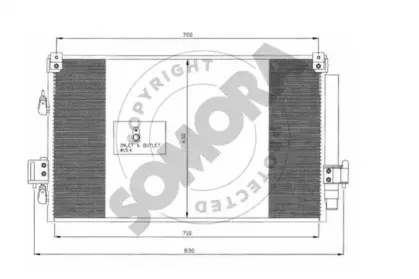 Конденсатор, кондиционер SOMORA купить