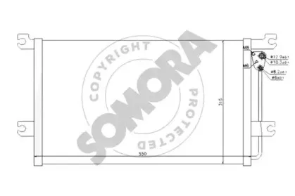 Конденсатор, кондиционер SOMORA купить