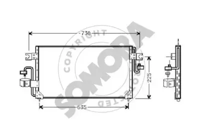 Конденсатор, кондиционер SOMORA купить