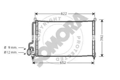 Конденсатор, кондиционер SOMORA купить