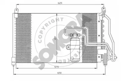 Конденсатор, кондиционер SOMORA купить