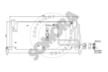 Конденсатор, кондиционер SOMORA купить