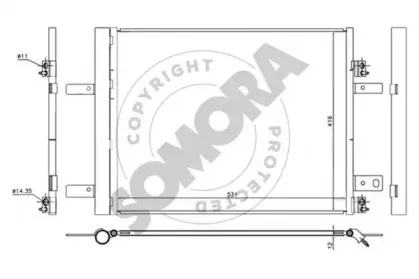Конденсатор, кондиционер SOMORA купить