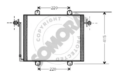 Конденсатор, кондиционер SOMORA купить