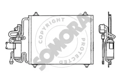 Конденсатор, кондиционер SOMORA купить
