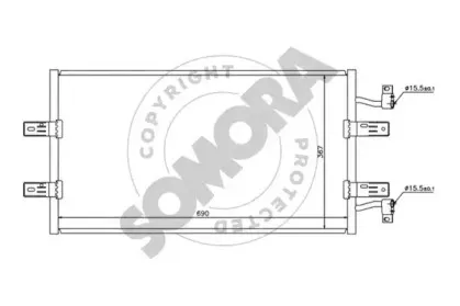 Конденсатор, кондиционер SOMORA купить