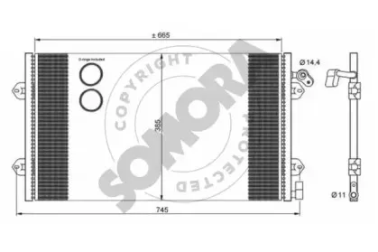 Конденсатор, кондиционер SOMORA купить