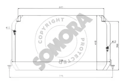 Конденсатор, кондиционер SOMORA купить