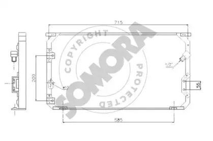 Конденсатор, кондиционер SOMORA купить