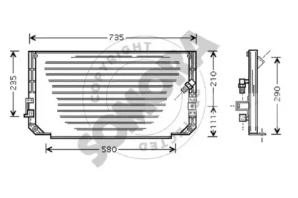 Конденсатор, кондиционер SOMORA купить
