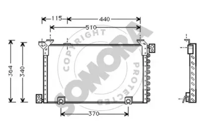 Конденсатор, кондиционер SOMORA купить
