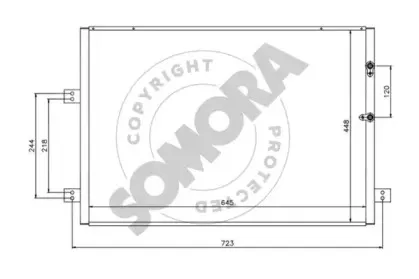 Конденсатор, кондиционер SOMORA купить