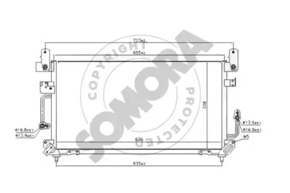Конденсатор, кондиционер SOMORA купить