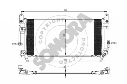 Конденсатор, кондиционер SOMORA купить