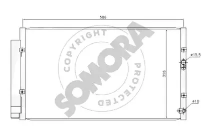 Конденсатор, кондиционер SOMORA купить