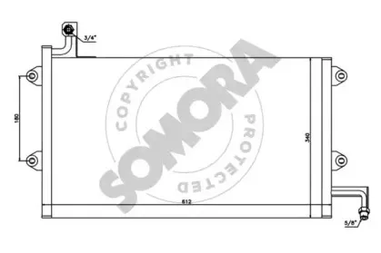 Конденсатор, кондиционер SOMORA купить