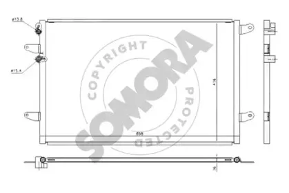 Конденсатор, кондиционер SOMORA купить