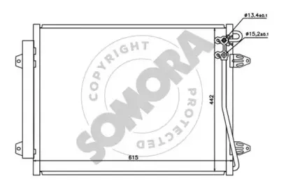Конденсатор, кондиционер SOMORA купить