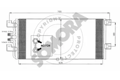 Конденсатор, кондиционер SOMORA купить