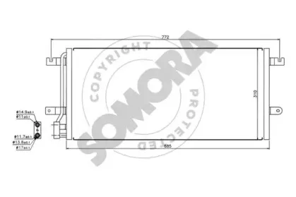 Конденсатор, кондиционер SOMORA купить