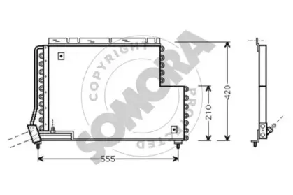 Конденсатор, кондиционер SOMORA купить