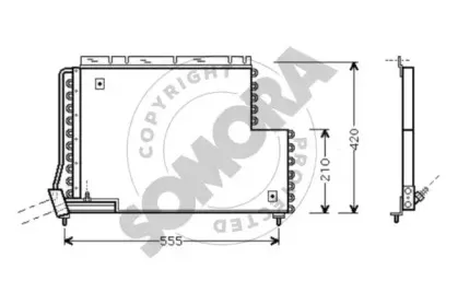 Конденсатор, кондиционер SOMORA купить