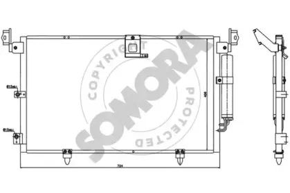 Конденсатор, кондиционер SOMORA купить