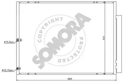 Конденсатор, кондиционер SOMORA купить